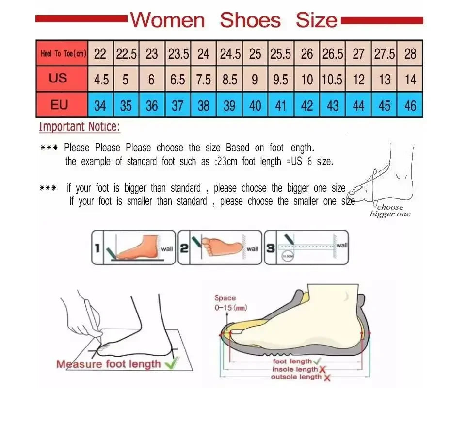 Women's Ballet Flat Slip-On Shoes — Lightweight Comfortable Work Shoes (Plus Size)