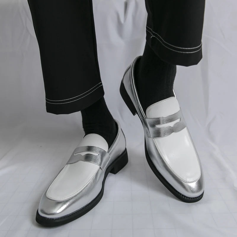 Men's Breathable Moccasin Loafers — Slip-On Flat Driving Shoes