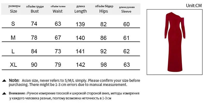 Women's One-Shoulder Backless Knit Slim Club Dress