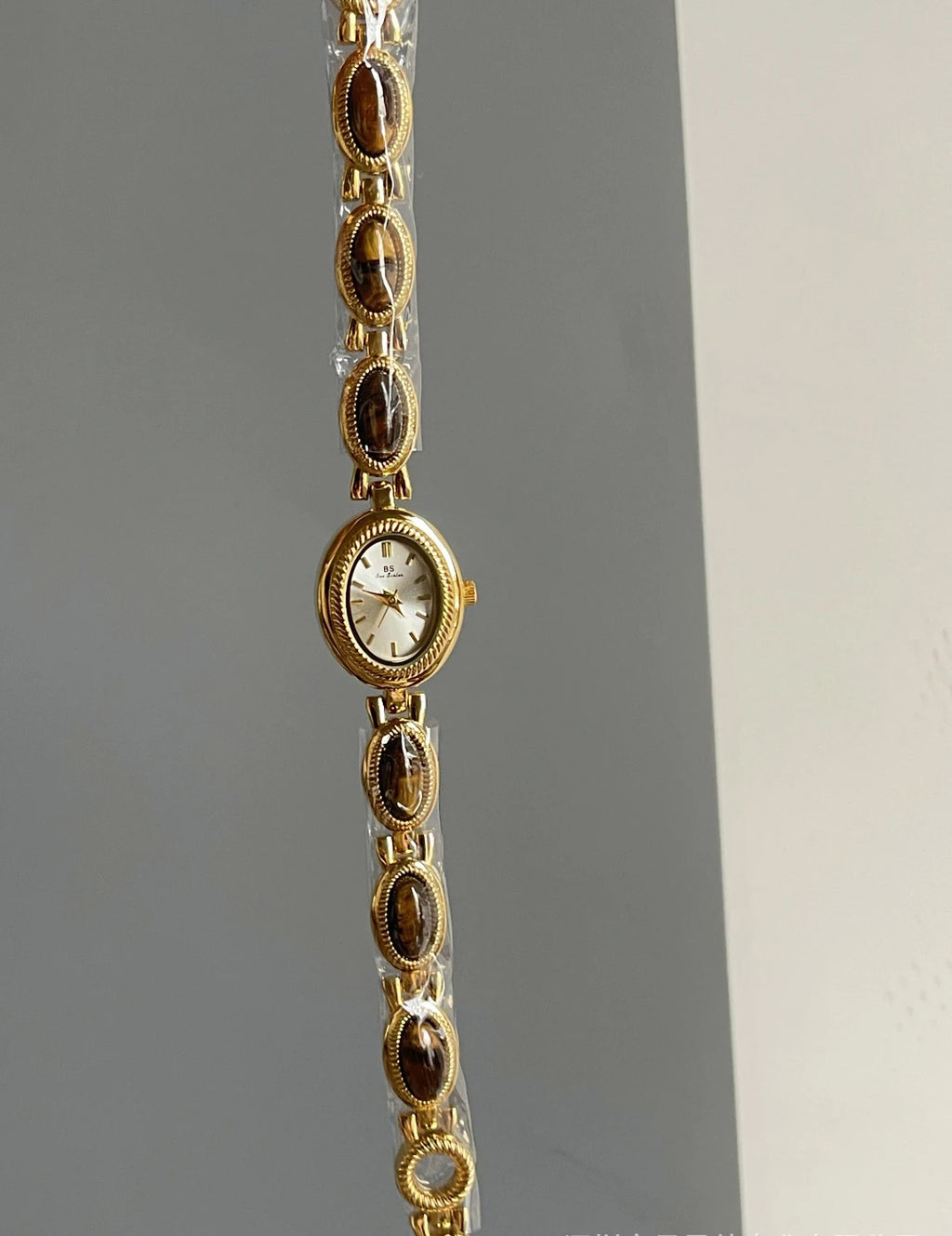 Women's Luxury Jade Green Jewelry Bracelet Watch — Quartz Dress Wristwatch