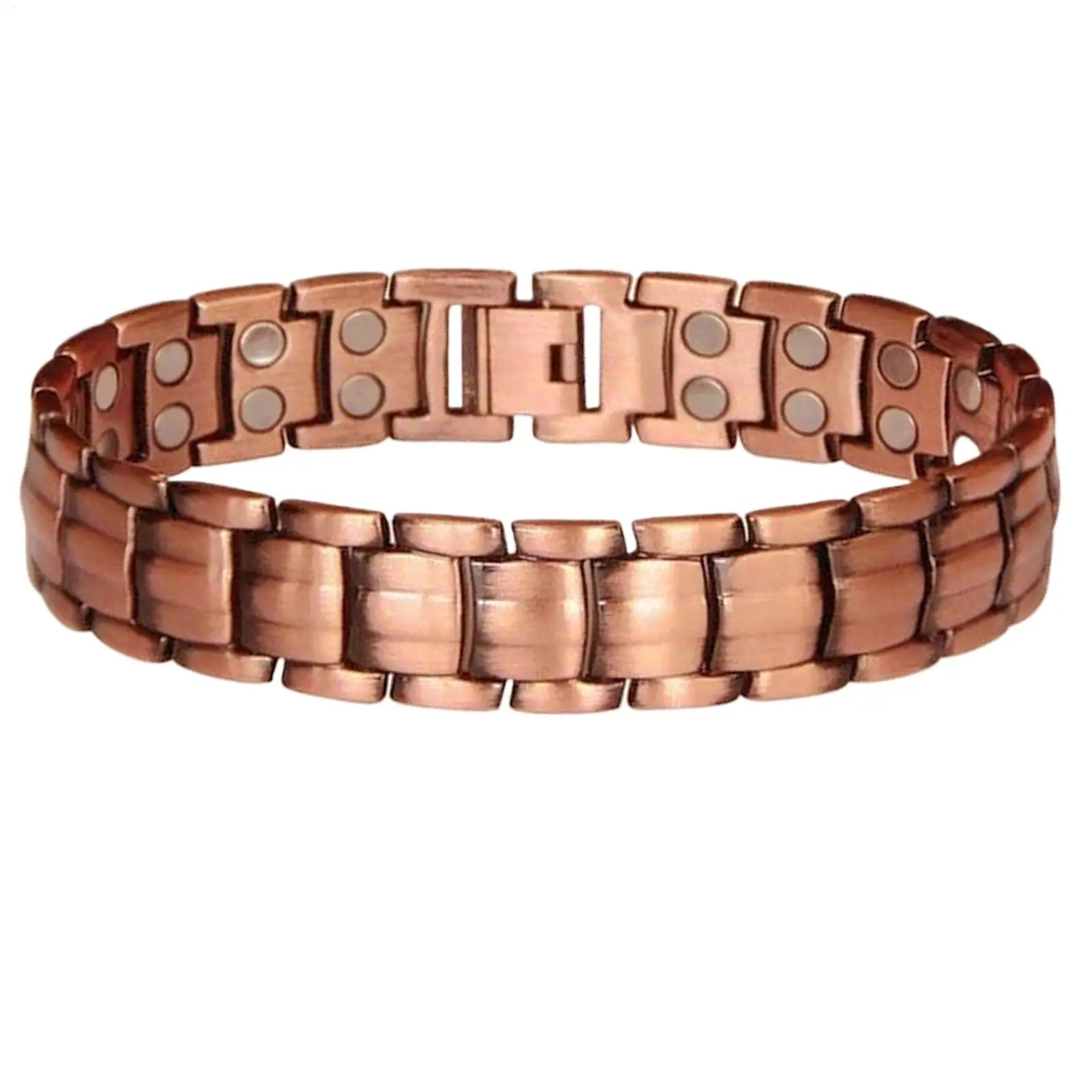 Men's Pure Copper Magnetic Bracelet — Adjustable Sports & Gym Jewellery (21 cm)