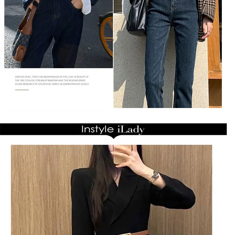 Women's Genuine Leather Belt — Metal Buckle Strap for Jeans & Dresses
