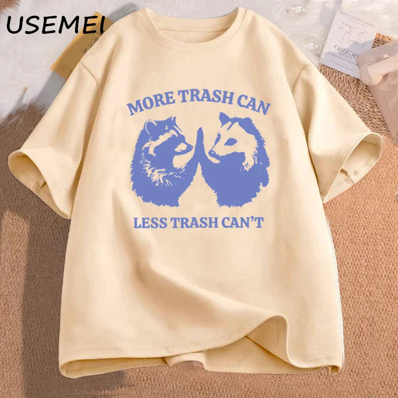 Men's Funny Slogan Graphic T-Shirt — Oversized 100% Cotton Tee