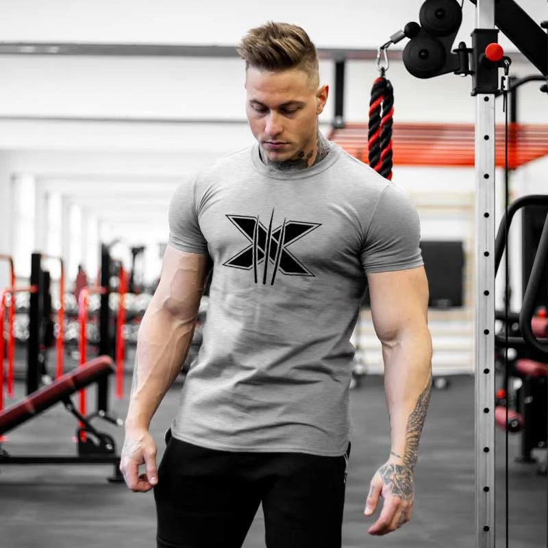 Men's Bodybuilding Graphic T-Shirt — Gym & Streetwear Cotton Tee