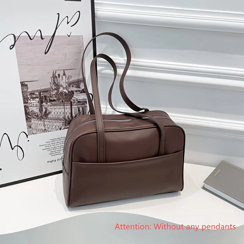 Women's Vintage Large Capacity Underarm Bag — 2025 New Versatile Shoulder Tote