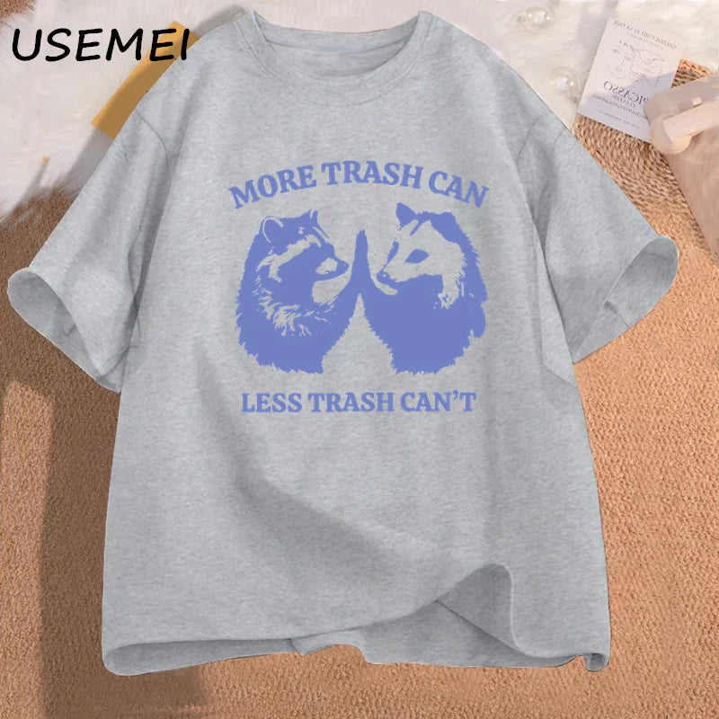 Men's Funny Slogan Graphic T-Shirt — Oversized 100% Cotton Tee