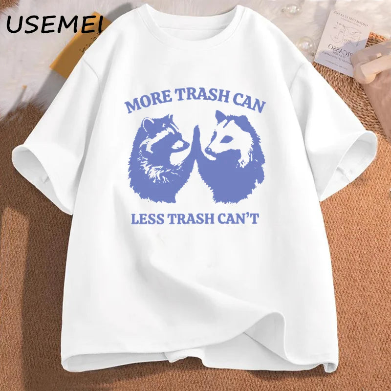Men's Funny Slogan Graphic T-Shirt — Oversized 100% Cotton Tee