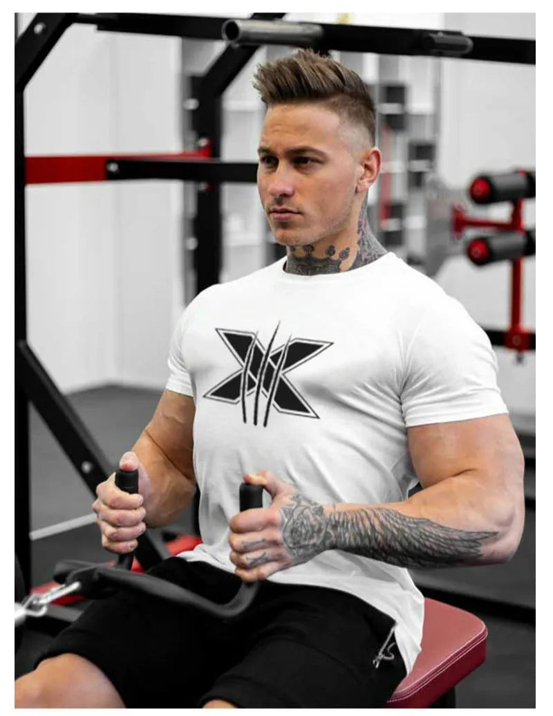 Men's Bodybuilding Graphic T-Shirt — Gym & Streetwear Cotton Tee