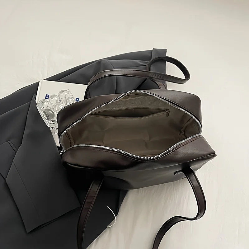 Women's Vintage Large Capacity Underarm Bag — 2025 New Versatile Shoulder Tote