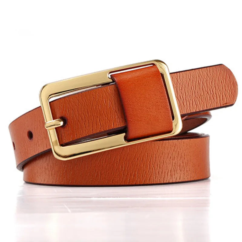 Women's Wide Cinched Waist Belt — Luxury Designer Leather Suit Waistband (105 cm)