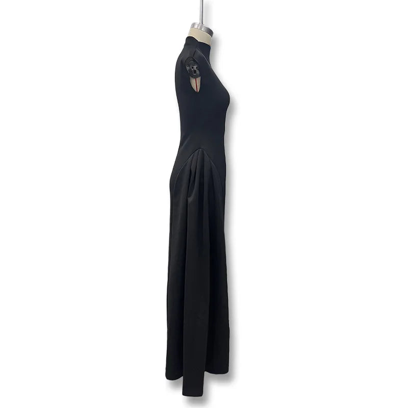Women's Sleeveless Solid Color A-Line Party & Prom Dress