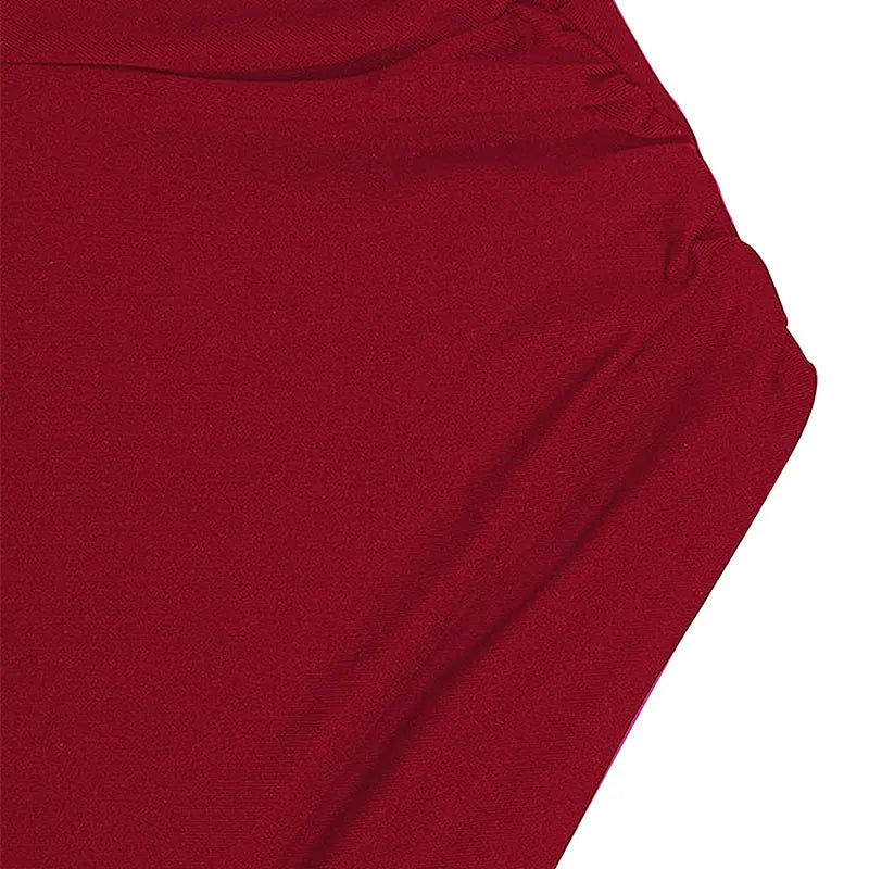 Women's One-Shoulder Backless Knit Slim Club Dress