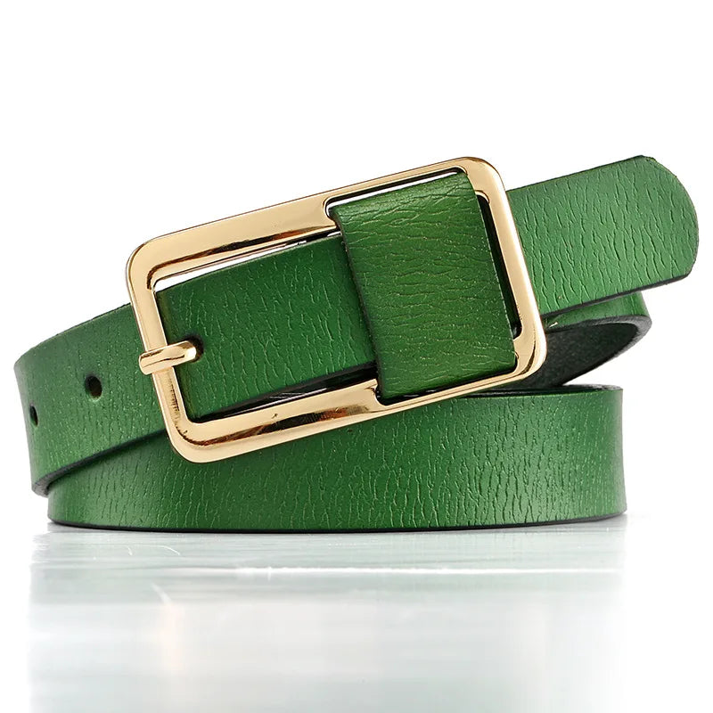 Women's Wide Cinched Waist Belt — Luxury Designer Leather Suit Waistband (105 cm)