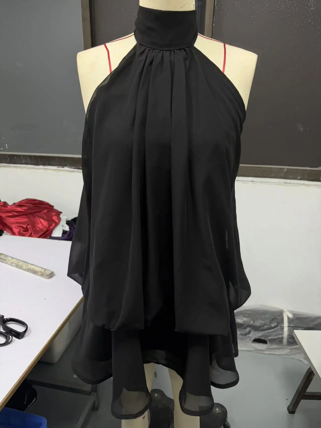 Women's Sexy Backless Slim-Fit A-Line Beachwear Dress