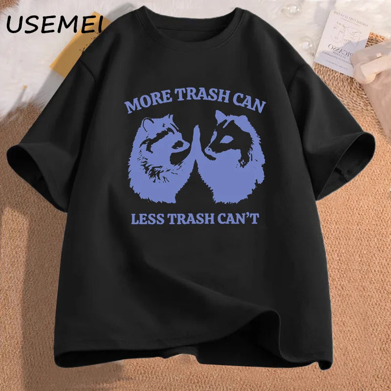 Men's Funny Slogan Graphic T-Shirt — Oversized 100% Cotton Tee