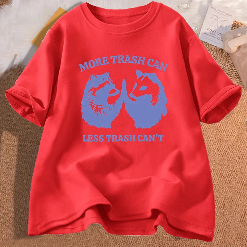 Men's Funny Slogan Graphic T-Shirt — Oversized 100% Cotton Tee