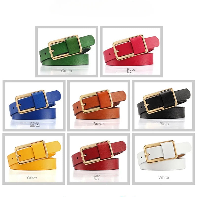 Women's Wide Cinched Waist Belt — Luxury Designer Leather Suit Waistband (105 cm)