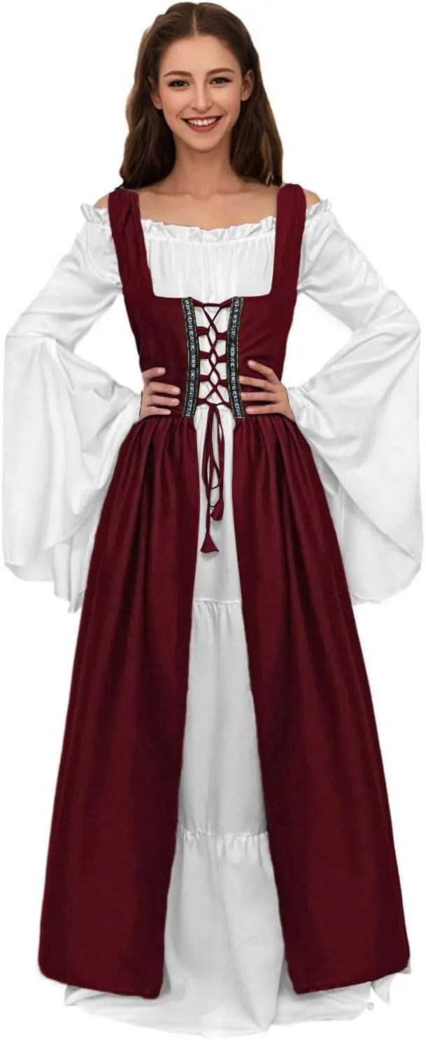 Women's Medieval Renaissance Faire Costume Dress